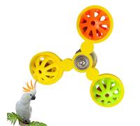 Générique For Birds Parrots | Rotary Bell Reel - Interactive Sensory Toy for Awakening and Stress Relieving Parakeet Cockatiel Cockatoo