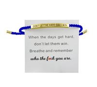 Générique For Couples Choices Sets Hand Woven Rings, with Adjustable Letters, Rope, Non-Fading Stainless Women Bracelet Choice Rhodonite Jewellery, one size, Canvas, No Gemstone