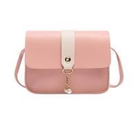 Générique For Dog for Women Pendant Pearl Buckle Soft Leather Messenger Bag Lightweight and Versatile Clip Tickets For Engraved Personalized, RD1., One Size