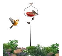 Générique For Garden Birds - Weatherproof, Rustic Dispenser for Bathing Birds Outdoor - for Terrace, Patio, Yard, Lawn, Ground Path, Farm, Food, Bathing