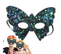 Générique for Masquerade Party | Shiny Half Butterfly Carnival Decor Masquerade Set for Halloween Christmas Eve Cruise Cosplay Costumes
