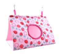 Générique For Pappagallini - Poliestere Cotone 17,5x11x14 Cm | Da Gioco Pr La Stagione Invernale with Amaca Integrata, Interno, Sicuro, Casetta per Pappagal