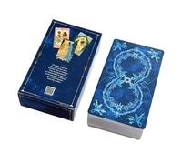 Générique Fortune Tarot Deck, 86 Piece Oracle Card Set, Retro Deep Connection Reading Cards, Decision Support Divination Game, for Men Women Travel Home Party Journaling Dating Meditation Use