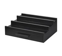 Générique Fragrance Organizer, Three-Tier Rack, Three-Layer Drawers, Wooden Perfume High-Rise Display, Perfume Holder For Watches, Stylish Room, Storage Solution, 12.48x8.54x4.21 Inches