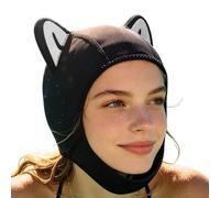 Générique Free Diving Hood - Neoprene Comfortable Fit Headgear | Soft Waterproof Balaclava | For Canoeing, Mask, Cold Water, All Seasons, Swimming, Sailing