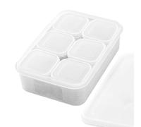 Générique Fridge Storage Box - Stackable Food Container, Vegetable Storage in the Fridge, for Soup, Vegetables, Fruits, Travel, Home, Outdoor, Indoor,