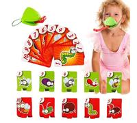 Générique Frog Game | Frog with Tongue and Mouthcover - Fun Multiplayer Board Game - For Holidays, Office, Home, Travel, Meetings