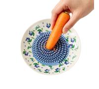 Générique Garlic Grater, Ceramic Dish with Fruity Pattern Manual - Manual Garlic Grater for Ginger Cheese Tomato Strawberry Vegetables Fruit Kitchen Baking
