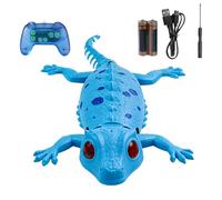 Générique Gecko Climber on the - 2 Modes Rechargeable Remote Control Luminous - Wall Mounted Gecko Robot for Pranks and Jokes | Girls Boys Girl Boy Educational Gift