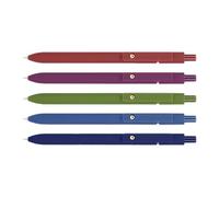 Générique Gel Ink Pens - Fine Point Pens for Smooth Writing - 5 Pieces Fine Point Smooth Quick Dry Writing Tool for Notetaking Journal School