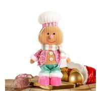 Générique Gingerbread Christmas Decoration Soft Toy for the Home and Family