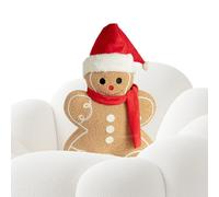 Générique Gingerbread Shaped Plush - Gingerbread Plance, Cute Christmas Decoration for Home | Sofa, Living Room, Bedroom And Office Festive Decorative