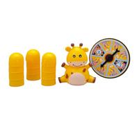 Générique Giraffe Stacking Cups | Interactive and Giraffe-Themed Educational Game - Animal Stacking Cups | Ideal for Learning S at Home or School