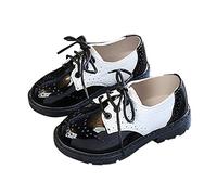 Générique Girls' Multicoloured Composite Rubber Toe Soft and Lightweight Lace Up Shoes for Kids to Girl Red Comfortable, beige, 14 UK