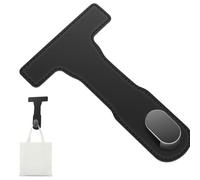 Générique Glove Box Hook, Foldable Vehicle Bag Holder, Shopping Tote Buckle, Pu Leather Material, Organizer for Shopping Bag, Pouch Carrier, Umbrellas, 6.46 x 3.94 x 0.87 inches