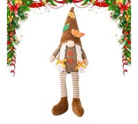 Générique GNOME Halloween Decor - Plush Adjustable Foldable Hat Holiday Figurine Festive Decorative Accent Handmade Seasonal Ornament for Home, Party, Autumn,