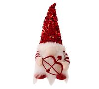 Générique GNOME Valentine's Day - Decoration Faceless with LED Light, Style Heart, Little Dwarf Assisted in Day GNOME Valentine | Romantic Made à la ma ma
