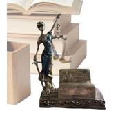 Générique Goddess Statue | Vintage Female Figurine - Decorative Statue Symbol of Justice and Equity, for Bedroom Shelf Fireplace Bookcase Entrance Celebration Event