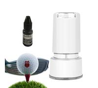 Générique Golf Ball Markers, Golf Ball Marker, Reusable Marker, Waterproof Self-Inking Pad, Quick Dry Ink Pad for Accessories, Dad and Husband Passio