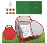 Générique Golf Chipping Practice - Portable Swing Training Aid | Training Net for Precision and Swing | For Men Beginners And Enthusiasts is