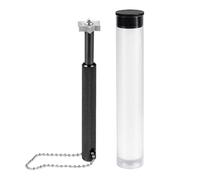 Générique Golf Club Groove Sharpening Tool - Ergonomic Club Groove Cleaning Tool Golf Cleaning Accessory with Anti-Fall Strap for Women Youth