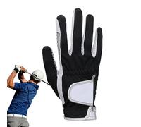 Générique Golf Men's Golf Gloves - Golf Gloves for Men Time | De Gof Pouř , Breathable Mesh, Non Slip Nano Fabric, Hand Option, Left or Right Handed Golfer with Durability