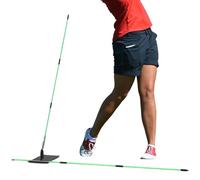 Générique Golf Schwungebenen-Trainer | Verstellbare tragbare Trainingshilfe,Schwungtrainer-Stick mit Halterung für Die Winkelebene | Das Indoor-Golf-Schlagtrainer-System ist EIN verstellbares