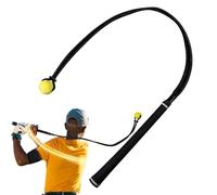 Générique Golf Swing Trainer - Golf Swing Corrector with Training Rope | Adjustable Equipment for Practice Pace Flexibility Strength Men Women Beginners Seniors