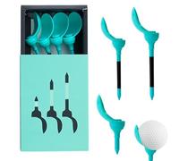 Générique Golf Tees, 8 Pieces Petal Shape Training Pegs, Long Golf Tees - for Women Athlete Passionate Course Lawn Competition Training Swing Stick Practice Field