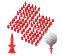 Générique Golf Tees Set, Golf Short Tees, Double Layer Portable Tees, Reusable Tee 50/100 Pieces, Accessories and Equipment for Golf Courses