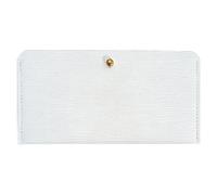 Générique Golf Wallet, Portable PU Leather Pouch, Slim Lightweight PU Leather Card Holder Holds Up to 30 Banknotes - for Money Envelope Dollar Key Women Daily Casual, white, Se référer au descriptif