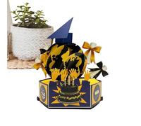 Générique Graduation Card | 3D Congrats Grad Greetings | Graduate Congratulations Card | for High School College Ceremony Parties Dinners Siblings Friends Classmates Students