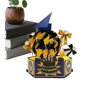 Générique Graduation Card 3D Souvenir - Graduation Card - Congratulation Card for High School Students Sisters Classmates