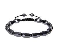 Générique Granny Beads Bracelet Bracelet Bracelet Rings Charm Bracelet Pack for Women and Men Blue Message Gift Messages Charms Jewellery, one size, Black Magnet, No Gemstone