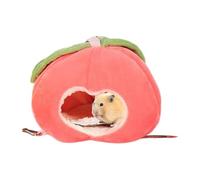 Générique Guinea Pig Bed - Cute Fruit Shaped Small Animal House - Nesting Cage Accessories Lightweight Cotton Sofa for Dwarf Hamster Mini Hedgehogs