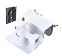 Générique Gutter Camera Mount - Solar Panel Mount for Monitor, Camera Attachment without Drilling | for Outdoor Use for Balcony, Roof, Garden, Backyard, Fence and Gutter