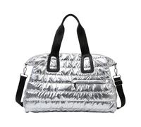 Générique Gym Bag - Wet Compartment Backpack - Lightweight Weekend Tote | for Men/Women Workout, Fitness, Sports, Swimming, Business, Road Trip, Work, Silver, Se référer au descriptif, Refer to