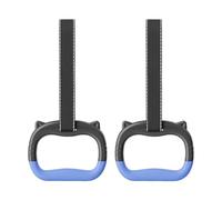 Générique Gymnastics Rings, Adjustable Fasteners Pull Up Bar 200 kg - Pull Up Bar Rings - for Obstacle Courses, Playground, Garden, Home, Indoor, Outdoor, Calisthenics