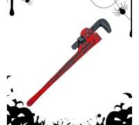 Générique Halloween Adjustable Wrench Accessories Bloody Adjustable Wrench Realistic Fun Decorations Horrible Prop for Haunted House Cosplay Halloween Party