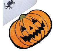 Générique Halloween Bath Mat Cute Decorative Festive Theme | Ghost Welcome Door Mat for Shower Room, Entryway, Kitchen, Laundry Room, Patio, Parties and