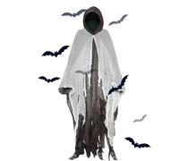 Générique Halloween Cloak for Men - Unisex Adult Hooded Scary Cape | Costume for Parties, Cosplay and Haunted Houses