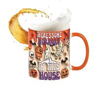 Générique Halloween Coffee Cups - Original Gothic Mug 350ml - Ceramic Mug Decorative for Parties Home Halloween Gift Women Men Friends In Autumn