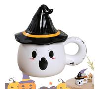 Générique Halloween Coffee Mugs, Ghost Mug with Funny Design, Drinking Cups for Book Club Meetings, Student Room, Holiday, Kitchen, Party, Party