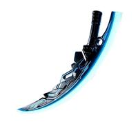 Générique Halloween Cosplay Accessory, Sound and Light, 7 Colours, 33 x 3.5 x 3.5 cm, Fantasy Stick, LED Flashing Wand Movie , for Dramatic Stage Show, Spect