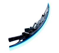 Générique Halloween Cosplay Accessory, Sound and Light, 7 Colours, 33 x 3.5 x 3.5 cm, Fantasy Stick, LED Flashing Wand Movie , for Dramatic Stage Show, Spect