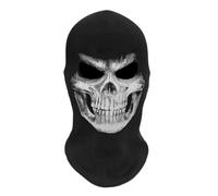Générique Halloween Costume Scary Skull Costume Accessories 3D Realistic Pattern for Adult Women Horror Convention Cosplay Haunted House