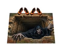 Générique Halloween Door Mat with Optical Illusion Non-Slip
