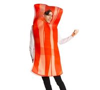 Générique Halloween Food Costume | Bacon Poached Egg Cosplay Costume Outfit for Content Creators, Fancy Dress Parties, Stage Shows, Carnival,