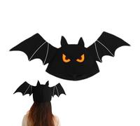 Générique Halloween Hat Party Halloween Cute Hat with Bat Wings Scary Party Accessory for Teens Photoshoots Shows Events Carnival Parade