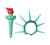 Générique Halloween Headbands for Women - Goddess Cosplay Headband Versatile Party Accessory with Torch for Shows and Events